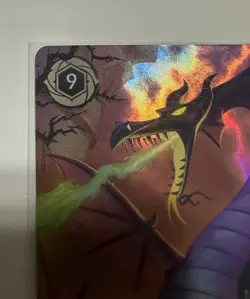 Disney Lorcana Promo Foil Maleficent - Monstrous Dragon 5/P3 English Set Champs - Image 2