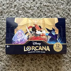 Disney Lorcana The First Chapter Booster Box | FACTORY SEALED - Image 1