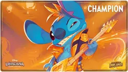 Disney Lorcana: Stitch - Rock Star Store Championship Playmat Champion - NEW - Image 1