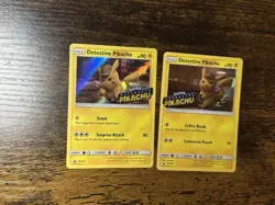 Pokemon Detective Pikachu SM190/SM170 NM-LP Stamped - Image 2