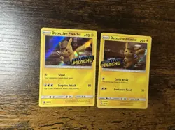 Pokemon Detective Pikachu SM190/SM170 NM-LP Stamped - Image 3
