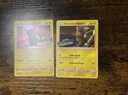 Pokemon Detective Pikachu SM190/SM170 NM-LP Stamped - Image 4