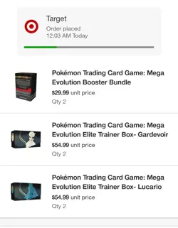Pokemon Mega Evolution Lot Set 2 ETBs(1 Of Each) & 1 Booster Bundle - Image 1