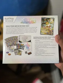 Pokemon Center Exclusive Prismatic Evolutions TCG Elite Trainer Box ETB Sealed - Image 3