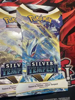 10 Pokemon Silver Tempest Sleeved Booster Packs - Image 2