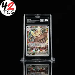 TAG Gem Mint 10 Noctowl 141 Black Star Promo Stellar Crown ETB SVP EN - Rank #1! - Image 1