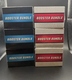 6 Pokemon Black Bolt & White Flare Booster Bundles Factory Sealed Lot - Image 1