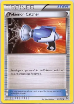Pokemon Catcher - 83/101 - Uncommon - Black & White 10: Plasma Blast - Pokemon - Image 1