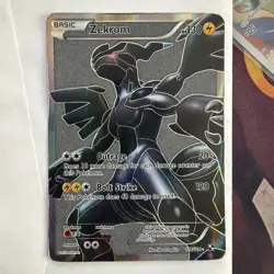 Pokemon TCG Zekrom 114/114 Black & White Secret Rare Holo Full Art SEE PICS - Image 1