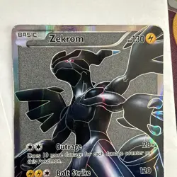 Pokemon TCG Zekrom 114/114 Black & White Secret Rare Holo Full Art SEE PICS - Image 3