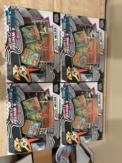 Pokemon Victini Illustration Collection Box Black Bolt White Flare, Lot of 4 - Image 1