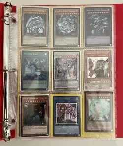 Yu-Gi-Oh! 34 Foil Card Binder/Deck Box Lot Blue-Eyes White Dragon Ghost Ogre - Image 2