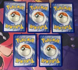 Pokemon Assorted 5 Card Lot - Sw&Sh Full Art Rainbow Rares *Read Description* - Image 2