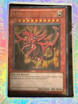 Yu-Gi-Oh Trading Card Game Legendary Collection Binder Iridescent w/ CARDS 1996 - Image 2