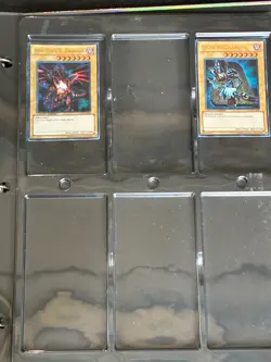 Yu-Gi-Oh Trading Card Game Legendary Collection Binder Iridescent w/ CARDS 1996 - Image 4