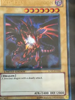 Yu-Gi-Oh Trading Card Game Legendary Collection Binder Iridescent w/ CARDS 1996 - Image 5