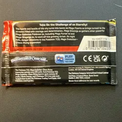 Pokemon TCG Mega Evolution—Chaos Rising Booster Pack 10 Cards 1 Pack English - Image 3