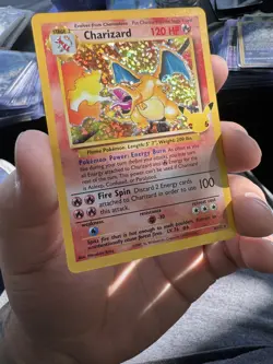 Charizard Holo 4/102 Celebrations: Classic Coll. Pokemon Card TCG NM - Image 2