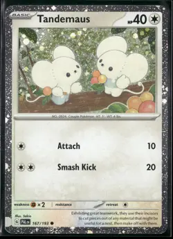 Tandemaus (Cosmos Foil) 167/193 Holo Miscellaneous Cards & Products Pokemon NM - Image 1