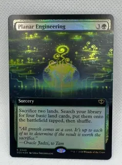 Planar Engineering Extended Art 340 Secrets of Strixhaven Foil Extended Art R... - Image 1