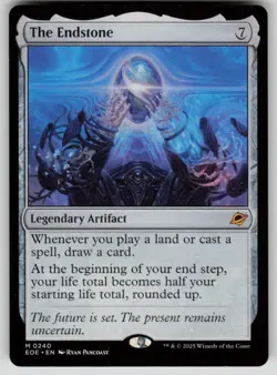 The Endstone Mythic Edge of Eternities 240 MTG Near Mint 2025 - Image 1