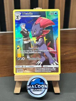 Weavile 238/236 Cosmic Eclipse Secret Rare NM 2019 - Image 1