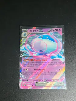 Jellicent ex 045/086 Holo Double Rare White Flare Pokemon Near Mint - Image 1