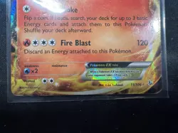 Charizard EX 11/106 Ultra Rare Holo XY Flashfire Pokemon TCG Holographic 2014 - Image 4
