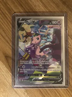 MEW V 251/264 ULTRA RARE FUSION STRIKE POKEMON NM - Image 2