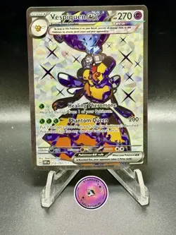 Pokemon Vespiquen ex Obsidian Flames 212/197 Special Illustration Rare NM - Image 1