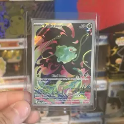 Bulbasaur Pokemon TCG Black Star Promo Holo Mega Evolution Stamped 133/132 - Image 1