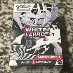 Pokemon TCG Scarlet & Violet White Flare Booster Bundle 6 Packs - Image 1