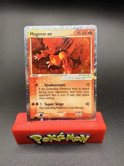 Magmar ex 100/109 Pokemon Ruby and Sapphire Holo Ultra Rare LP/MP-c - Image 1