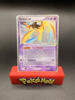 Pokemon TCG Deoxys ex (Attack) EX Deoxys 98/107 Holo Holo Rare EX - LP - Image 1