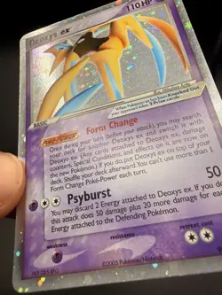 Pokemon TCG Deoxys ex (Attack) EX Deoxys 98/107 Holo Holo Rare EX - LP - Image 3