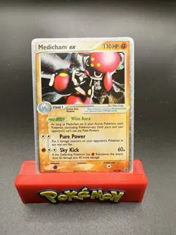 Medicham ex 95/106 Emerald Holo Ultra Rare Pokemon TCG Nintendo LP+ - Image 1