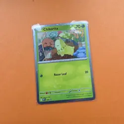 Pokemon TCG Chikorita Black Star Promo MEPI 069 Holo Rare - Image 2