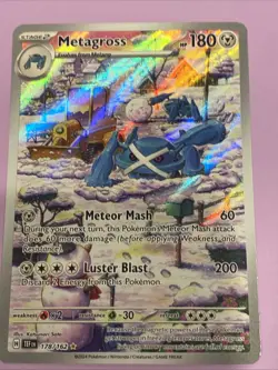 Pokemon Metagross 178/162 Temporal Forces Full Art Illustration Rare Holo 💎 - Image 1