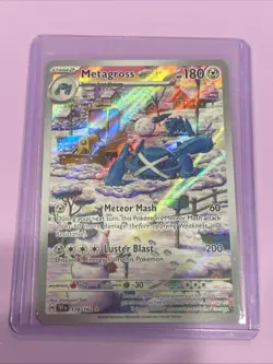 Pokemon Metagross 178/162 Temporal Forces Full Art Illustration Rare Holo 💎 - Image 3