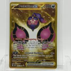 Pokemon TCG Shrouded Fable Pecharunt ex #095/064 Hyper Rare LP- - Image 1