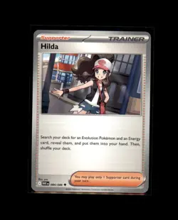 Hilda 084/086 Uncommon White Flare Pokemon Lightly Played - Image 1