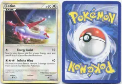 Latias HGSS10 Promo HGSS Black Star Promos Pokemon MP - Image 3