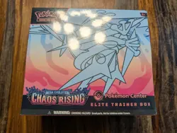 Chaos Rising POKEMON CENTER Exclusive Elite Trainer Box ETB New Factory Sealed - Image 1