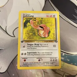 Lickitung 38/64 1st Edition - Jungle WOTC Wizards Pokemon TCG 1999 - LP/MP - Image 3