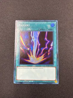 Yugioh! | Raigeki (SR) SDCH-EN021 1st Edition Super Rare A6 - Image 1