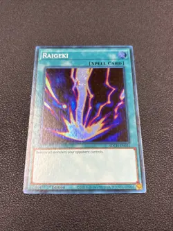 Yugioh! | Raigeki (SR) SDCH-EN021 1st Edition Super Rare A6 - Image 2