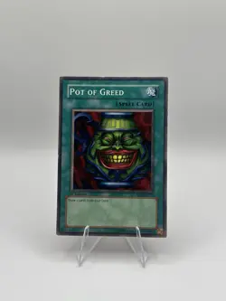 Konami Yu-Gi-Oh! Pot of Greed SD3-EN019 SD1-EN015 SYE-040 1st Edition Set of 3 - Image 4