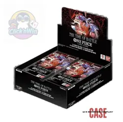 12x One Piece Card Game OP-16 The Time of Battle Display Case | Neu & OVP - Image 1