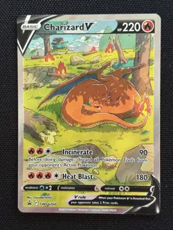 Charizard V Pokemon TCG Black Star Promo SWSH260 NM - Image 1