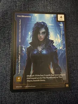 Wonders Of The First COTS Vivi Bitstorm MYTHIC #070/402 AA78🔥🔥🔥 - Image 1